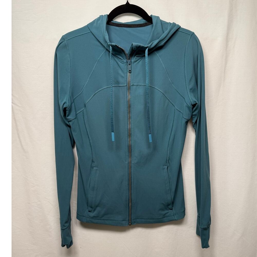 Lululemon Define Jacket *Nulu Tidewater Teal, Size 12 Athletic,